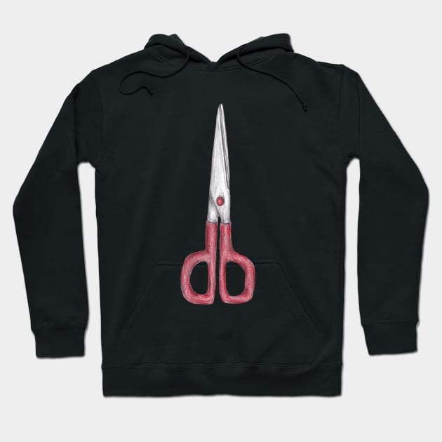 scissors Hoodie by lisenok